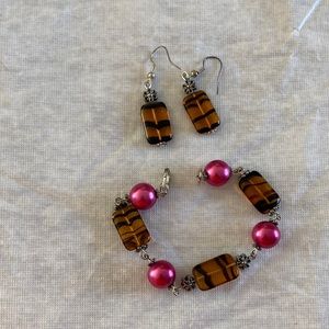 4 for $10 | Vintage Artisan Made Bracelet and Earrings